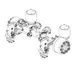 محور کاسه‌ای فنری FOX با ظرفیت 9 تن (جان محور 140 میلی متری) - تصویر 2